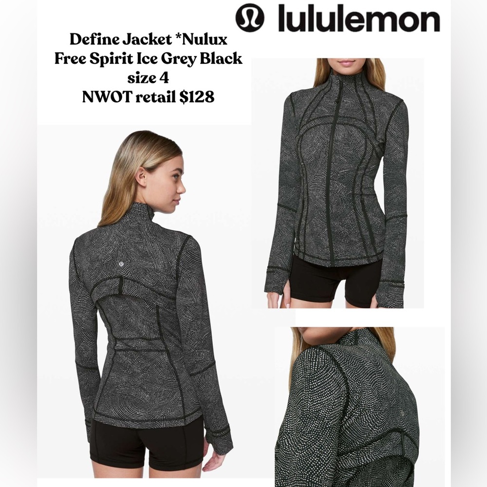 NWOT Lululemon Define Jacket Sz 4